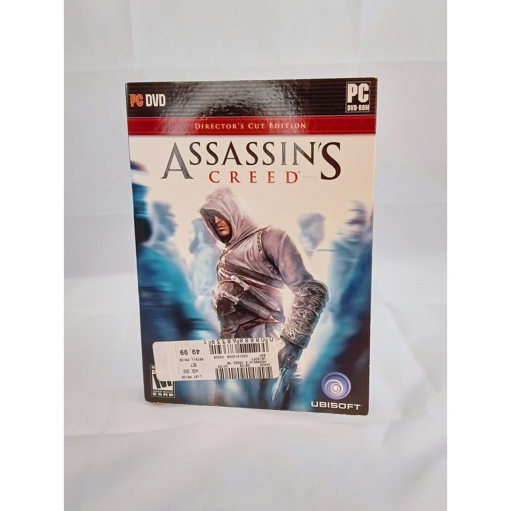 "Assassin's Creed (PC ‎ DVD-ROM) Jewel Case - Director's Cut Edition 👍